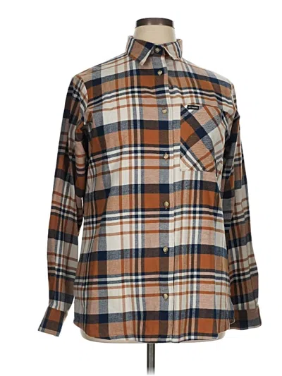 Pre-owned Columbia Cardigan Sweater In Brown