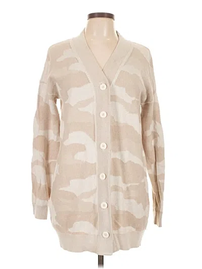 Pre-owned Columbia Cardigan Sweater In Brown