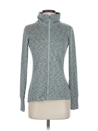 Pre-owned Columbia Cardigan Sweater In Gray