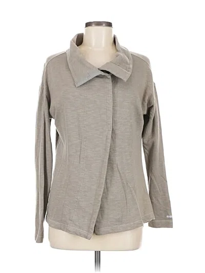 Pre-owned Columbia Cardigan Sweater In Gray