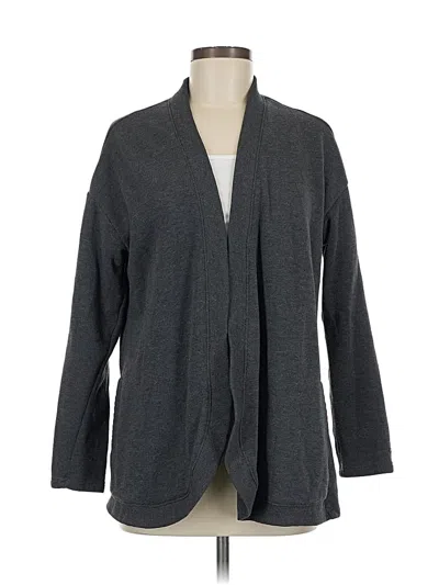 Pre-owned Columbia Cardigan Sweater In Gray