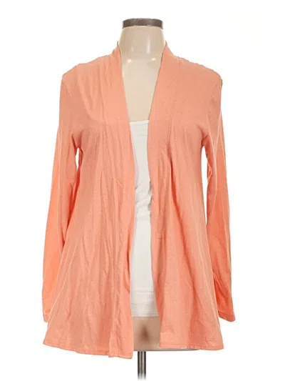 Pre-owned Columbia Cardigan Sweater In Orange