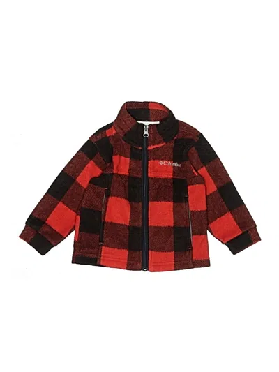 Pre-owned Columbia Kids' Cardigan Sweater In Red