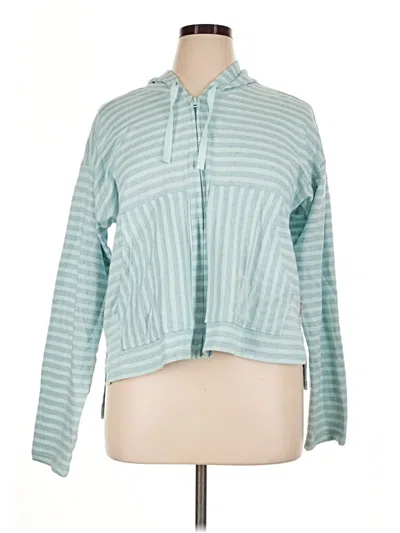 Pre-owned Columbia Cardigan Sweater In Teal