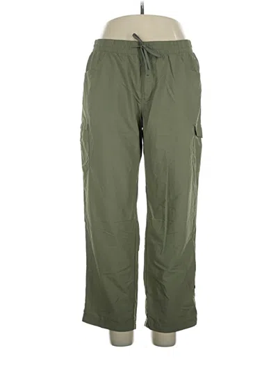 Pre-owned Columbia Cargo Pants In Green