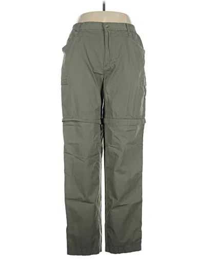 Pre-owned Columbia Cargo Pants In Green
