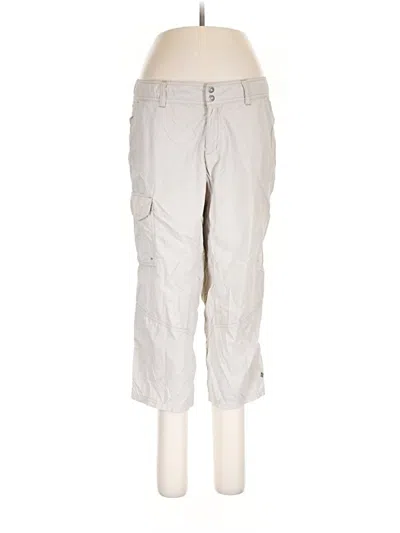 Pre-owned Columbia Cargo Pants In Silver
