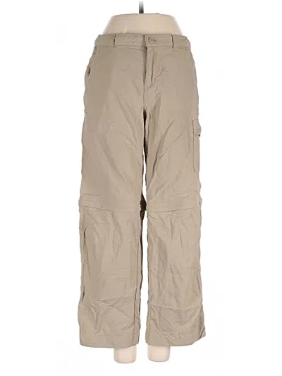 Pre-owned Columbia Cargo Pants In Tan