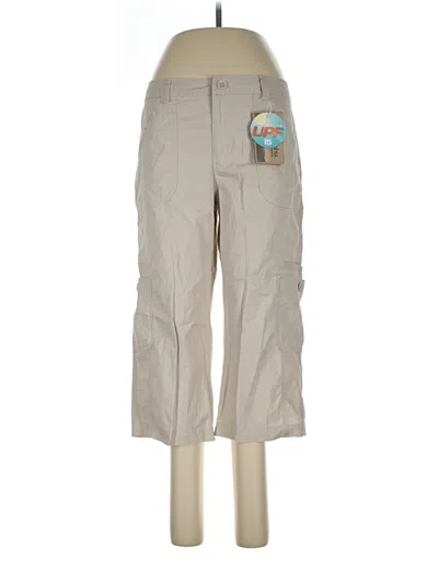 Pre-owned Columbia Cargo Pants In Tan