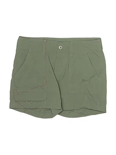 Pre-owned Columbia Cargo Shorts In Green