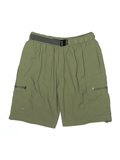 Pre-owned Columbia Kids' Cargo Shorts In Green