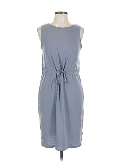 Pre-owned Columbia Casual Dress In Blue