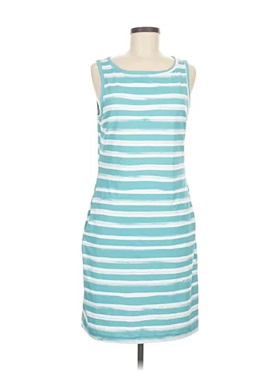 Pre-owned Columbia Casual Dress In Blue