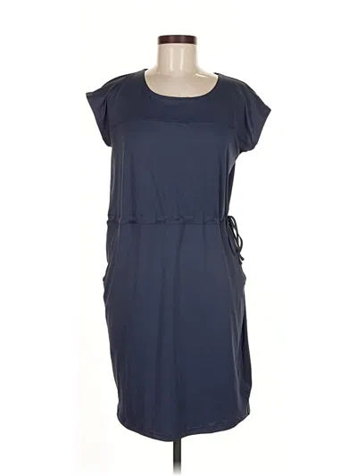 Pre-owned Columbia Casual Dress In Blue