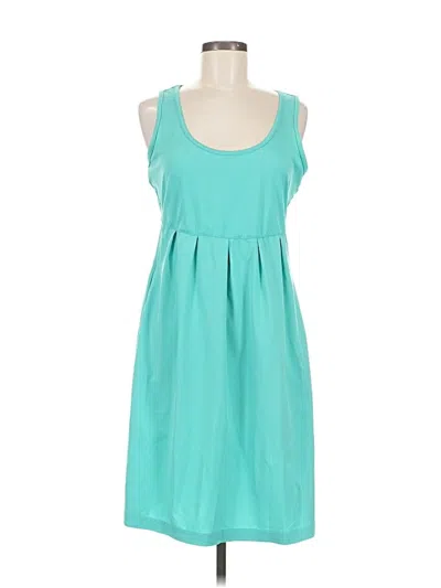 Pre-owned Columbia Casual Dress In Blue