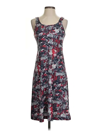 Pre-owned Columbia Casual Dress In Blue