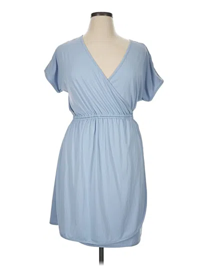 Pre-owned Columbia Casual Dress In Blue
