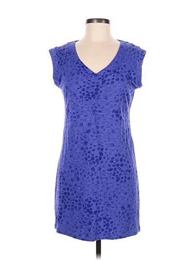 Pre-owned Columbia Casual Dress In Blue