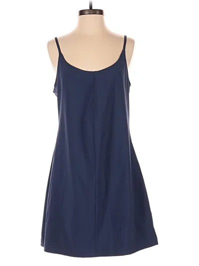 Pre-owned Columbia Casual Dress In Blue
