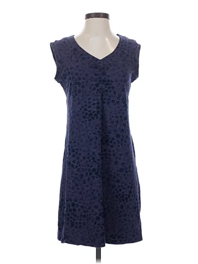 Pre-owned Columbia Casual Dress In Blue