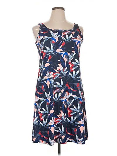 Pre-owned Columbia Casual Dress In Blue