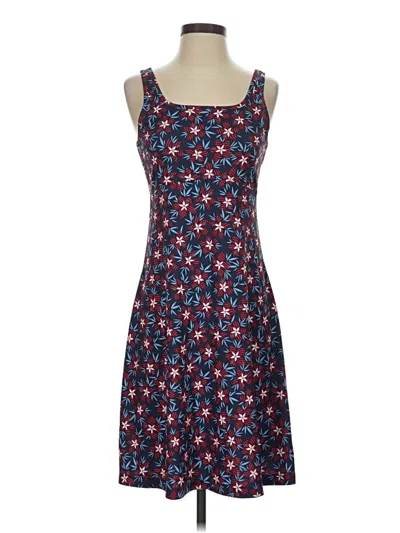 Pre-owned Columbia Casual Dress In Blue