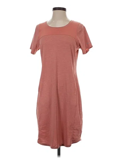 Pre-owned Columbia Casual Dress In Brown
