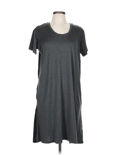 Pre-owned Columbia Casual Dress In Gray