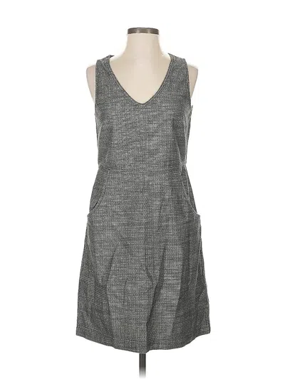 Pre-owned Columbia Casual Dress In Gray