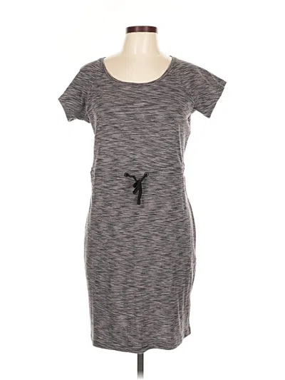 Pre-owned Columbia Casual Dress In Gray