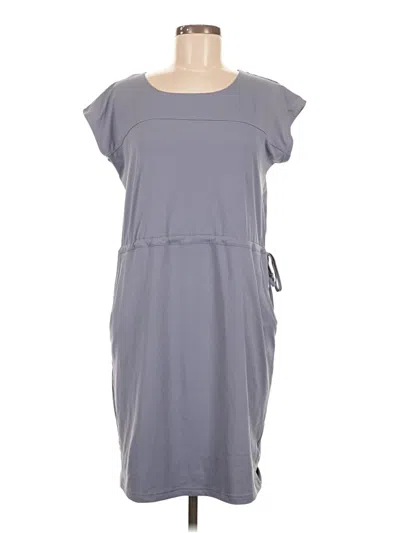 Pre-owned Columbia Casual Dress In Gray