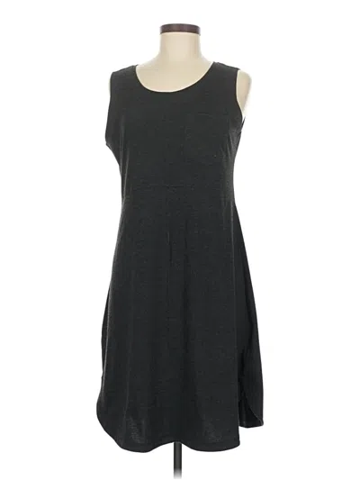 Pre-owned Columbia Casual Dress In Gray