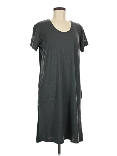 Pre-owned Columbia Casual Dress In Gray