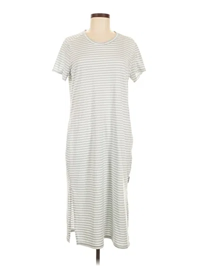 Pre-owned Columbia Casual Dress In Gray