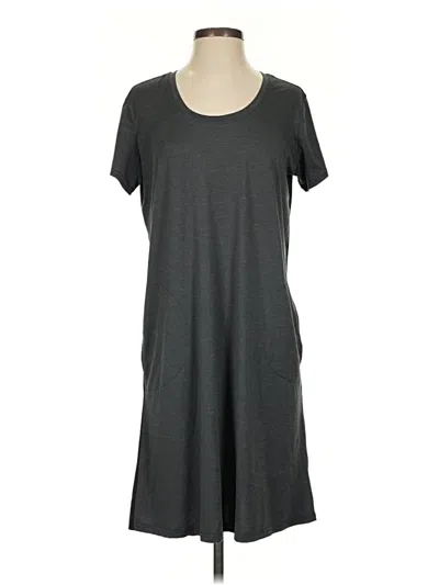 Pre-owned Columbia Casual Dress In Gray