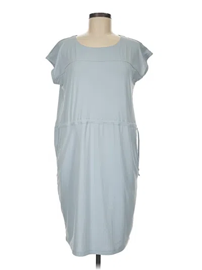 Pre-owned Columbia Casual Dress In Gray