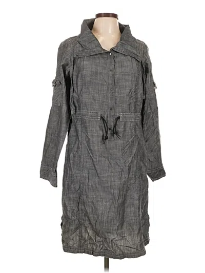 Pre-owned Columbia Casual Dress In Gray
