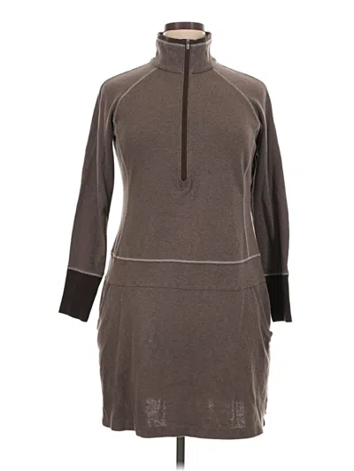 Pre-owned Columbia Casual Dress In Gray