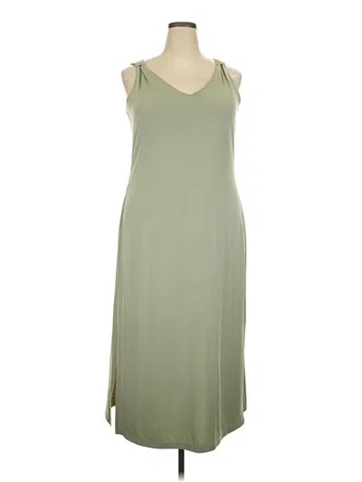Pre-owned Columbia Casual Dress In Green