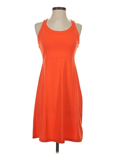 Pre-owned Columbia Casual Dress In Orange