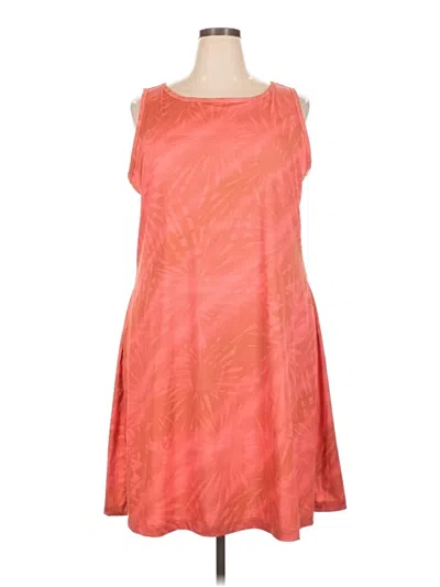 Pre-owned Columbia Casual Dress In Orange