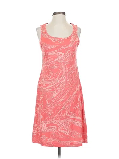 Pre-owned Columbia Casual Dress In Pink