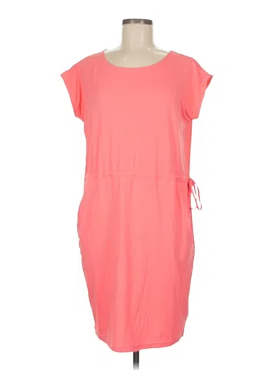 Pre-owned Columbia Casual Dress In Pink