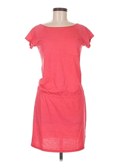 Pre-owned Columbia Casual Dress In Pink
