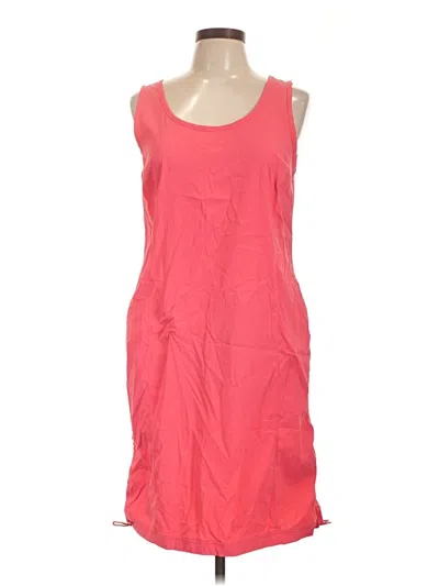 Pre-owned Columbia Casual Dress In Pink