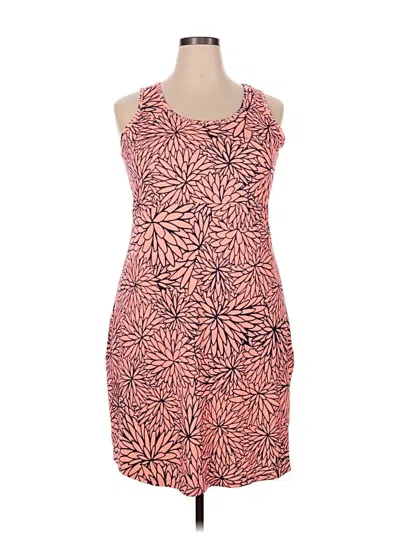 Pre-owned Columbia Casual Dress In Pink