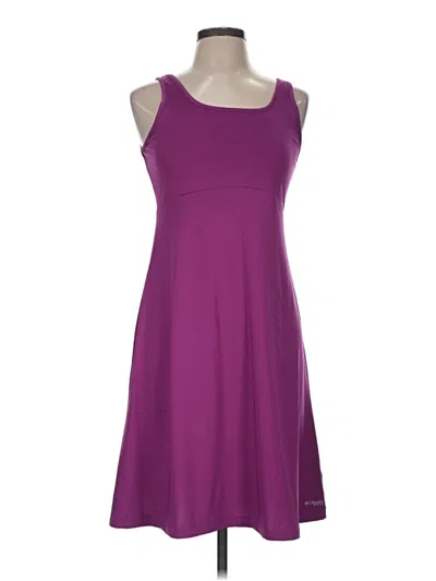 Pre-owned Columbia Casual Dress In Purple