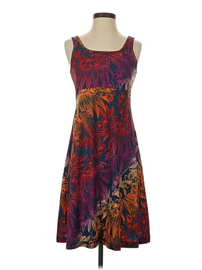 Pre-owned Columbia Casual Dress In Purple