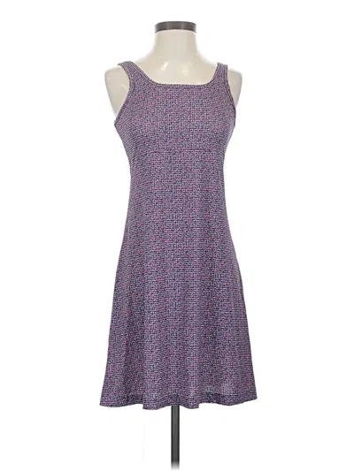 Pre-owned Columbia Casual Dress In Purple