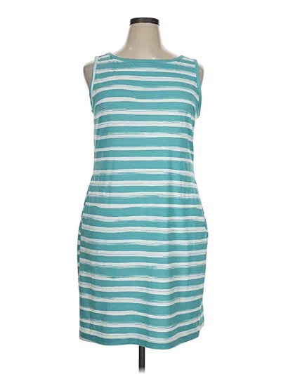 Pre-owned Columbia Casual Dress In Teal